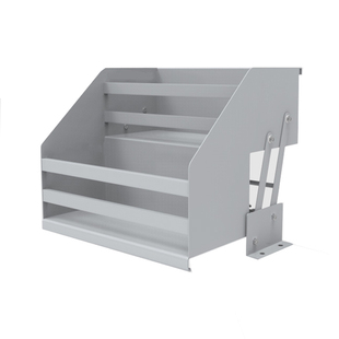 厨房吊柜拉篮下拉式置物架橱柜升降调料架高柜子收纳架