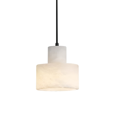 云石卧室床头吊灯现代简约轻奢高级感餐厅灯西班牙客厅楼梯小吊灯