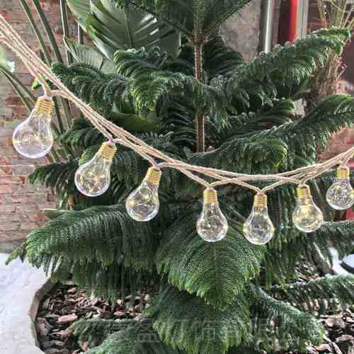 LED爱迪生灯串露营氛围出口出口欧盟灯串