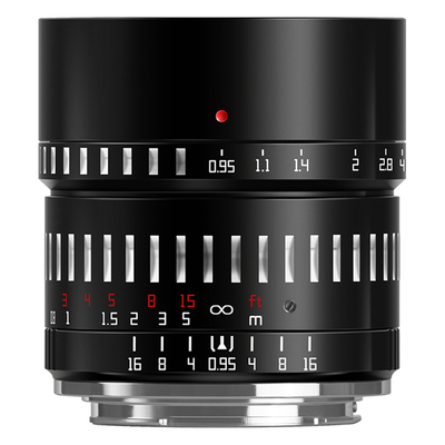 铭匠光学50mm f0.95人像定焦镜头适用尼康Z佳能松下m43富士X索尼E