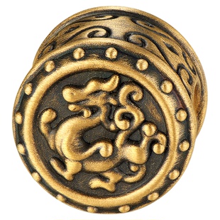 金至黑金黄金转运珠手串珠富甲一方路路通足金手链生日礼物送男友