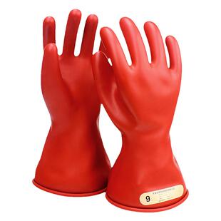 双安绝缘手套电工低压防电配电房专用380v-1000v带电作业超薄400v