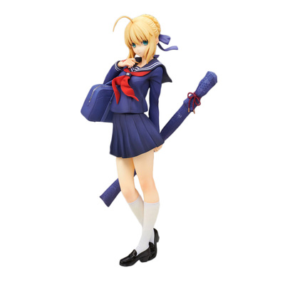 现货Fate校服Saber手办