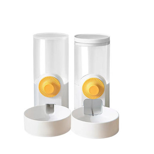 HAKE黑咔壁挂宠物喂食器饮水器猫笼猫喝水自动出水简约悬挂宠物碗