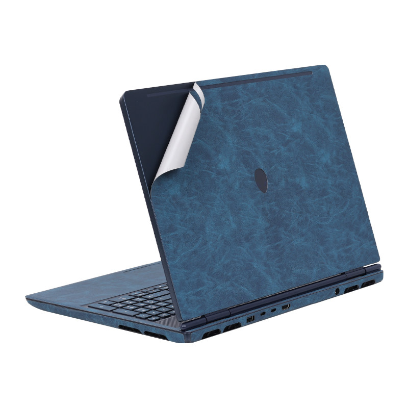 适用2025款外星人16X笔记本电脑Alienware16X贴纸Aurora超纤皮革外壳贴膜AC16251软皮机身全套奢