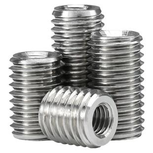 304不锈钢内外牙螺母螺纹牙套转换头螺丝护套M2M3M4M5M6M10M12M15