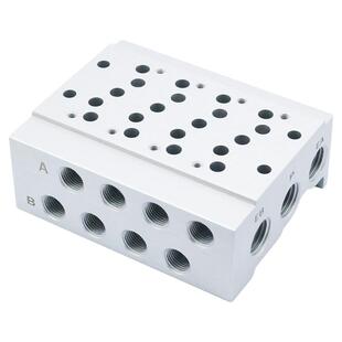 SMC型汇流板SY5140电磁阀阀座 SS5Y5-41-01/02/03/04/05-01汇流排