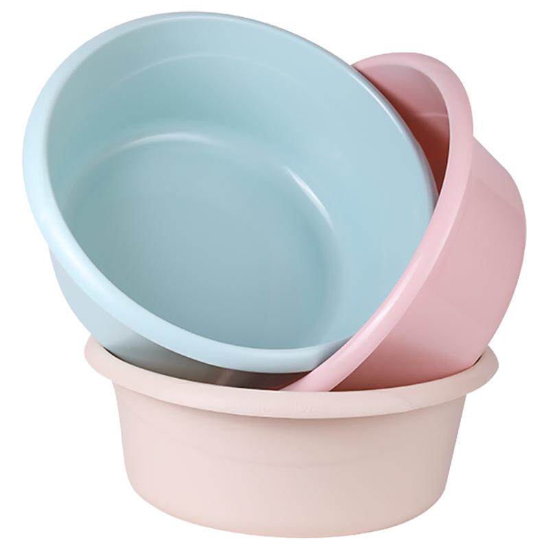 【学生宿舍专用】茶花脸盆加厚盆