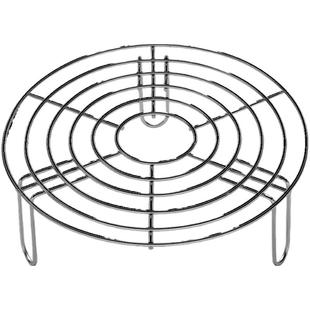 特厚三脚蒸架不锈钢电饭锅隔水高脚蒸屉家用厨房矮脚支架迷你蒸菜