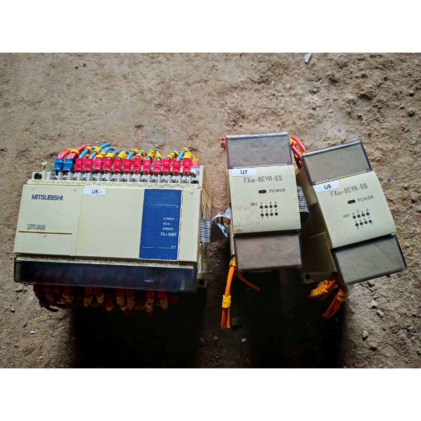 【请询价】三菱PLCFX1N40MR带扩展模块FXon8EYR