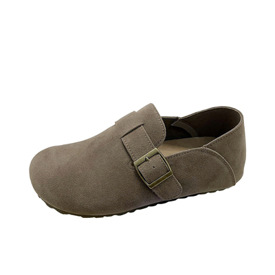 内增高勃肯鞋女复古懒人一脚蹬