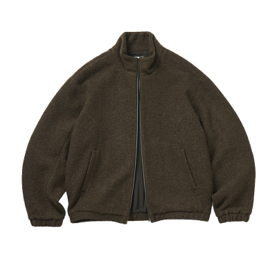 714street肌理毛呢夹克