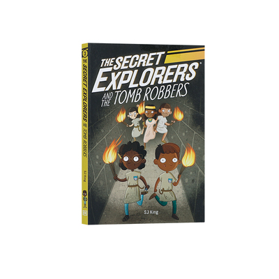 英文原版 DK出版 The Secret Explorers and the Tomb Robbers 秘密探险家和考古者 6-9岁儿童冒险故事课外初级章节书桥梁书