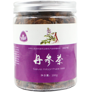 原产地 莒县丹参 丹参片 茶片野生紫丹参大片莒库山乡500g包邮