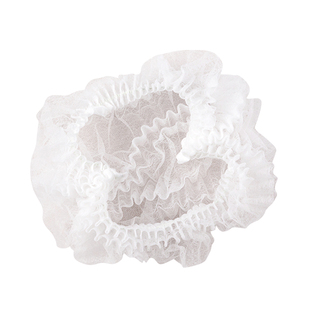 条形帽一次性帽子无纺布帽子无尘头套网帽车间防油烟食品厨师帽子