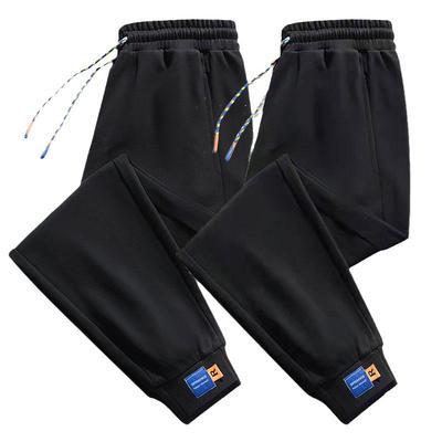 纯色裤子男士春秋季宽松