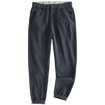 柔软抗皱铜氨丝春秋季休闲长裤