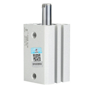 星辰气动薄型气缸CDQSB12/16/20/25-5D*10*15X50DX30X75D*40D内牙
