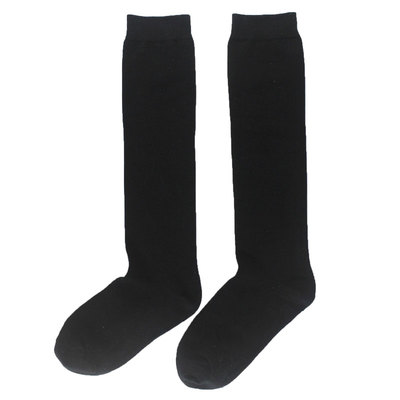 唯正纯色高筒防臭纯棉商务正装袜