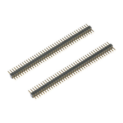 1.27mm间距单排针直插多P数可选