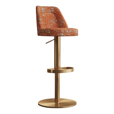 VRSUK北欧轻奢可旋转吧台椅