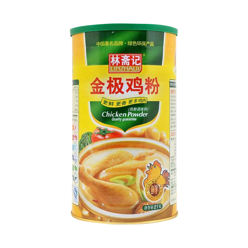金极调味品林斋记罐装防潮