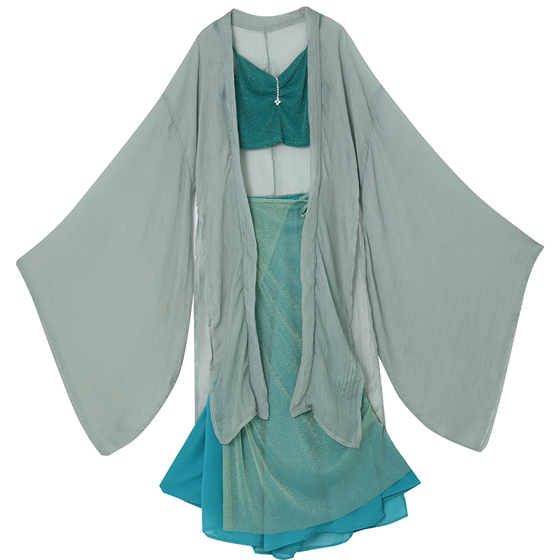 小橙子同款青蛇白蛇古典舞演出服