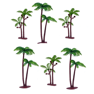 蛋糕装饰椰子树生日蛋糕装饰摆件森系椰树烘焙蛋糕装饰甜品台生日