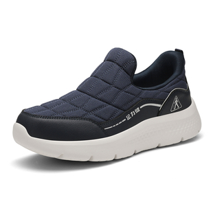 足力健老人鞋官方旗舰店正品2025新款爸爸运动鞋冬季加绒健步男鞋