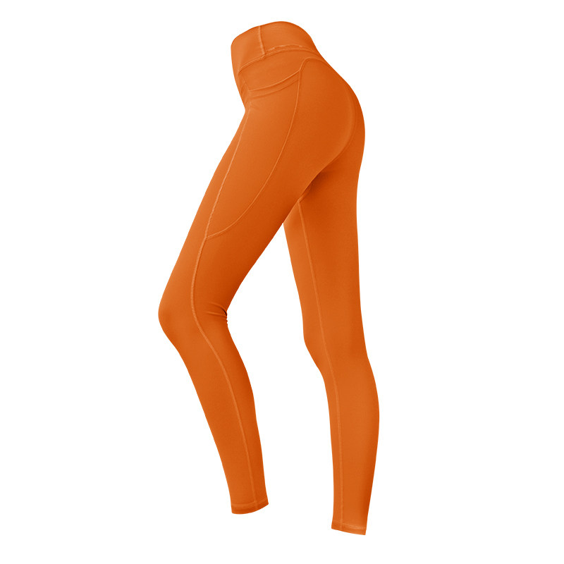 瑜伽无尴尬线高腰收腹美臀健身裤