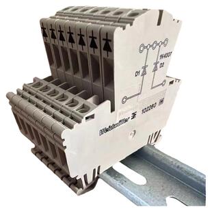 Weidmuller魏德米勒WDK 2.5 2D 2.A 安装元件接线端子1022600000