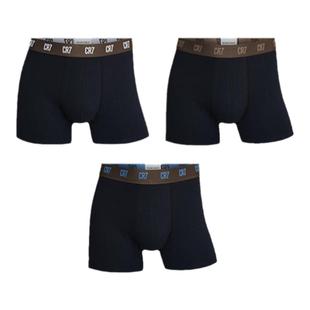 CR7官方正品C罗同款纯棉男士运动内裤新款男生四角裤平角内裤