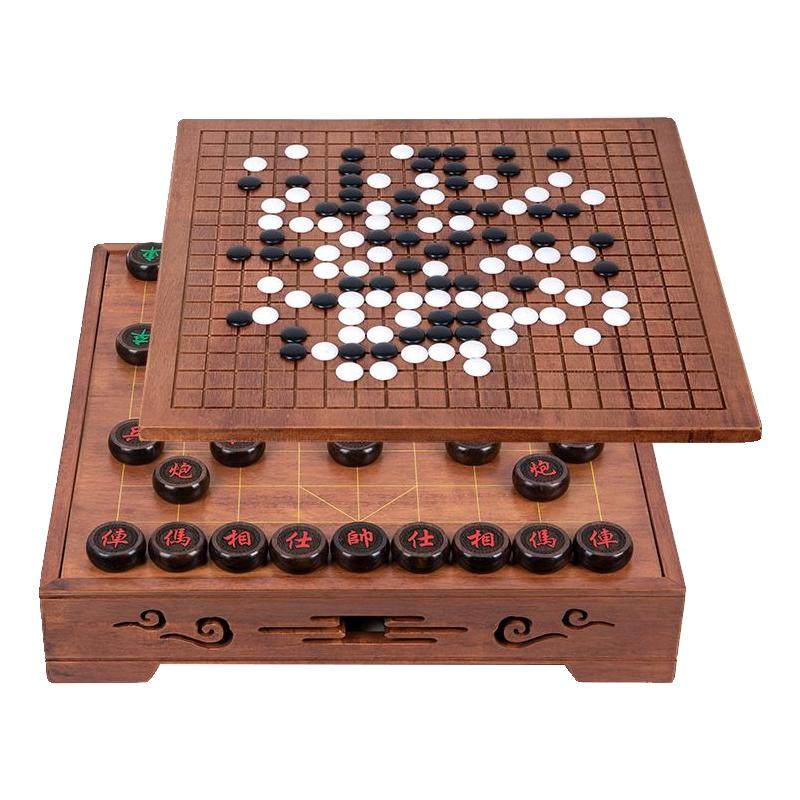 依木大号实木象棋围棋五子棋