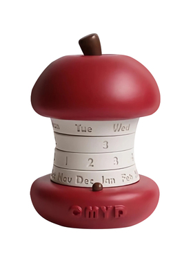 生日礼物送朋友创意苹果日历摆件