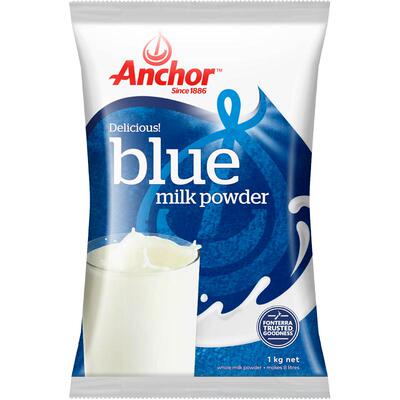 安佳新西兰进口奶源成人学生中老年全家高钙营养全脂牛奶粉1kg