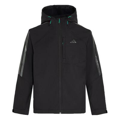 阿迪达斯26年新款男连帽夹克防水外套KR2496 2497 2498