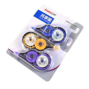 创思4965超实惠3个装修正带涂改带改错带 学生超大容量共24米实足