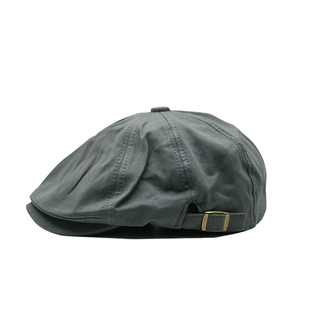 GULESWY复古八角帽男女潮可调节英伦日系韩版百搭报童画家贝雷帽