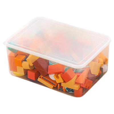 透明可叠加大容量积木收纳箱