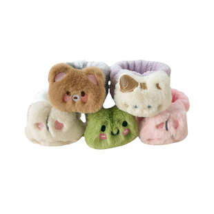 MenteCaro防水防湿洗脸手腕带儿童专用吸水速干神器洗漱护腕带