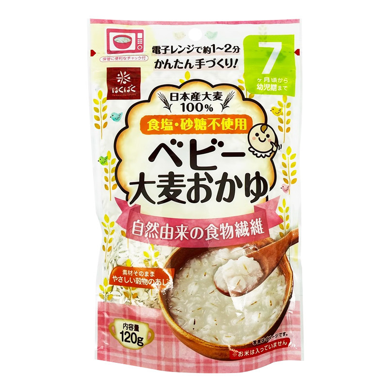 黄金大地儿童宝宝麦片含膳食纤维