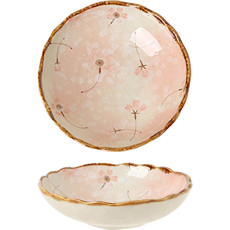 釉下彩餐具盘子菜盘家用陶瓷2026新款网红日式餐盘特别好看的碟子