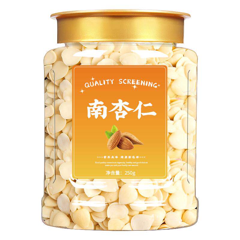 去皮南北杏仁片原味坚果烘焙食用