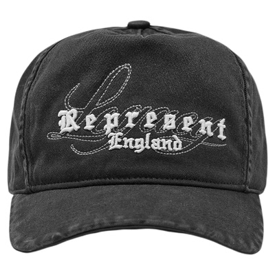 REPRESENT25FW刺绣棒球帽休闲