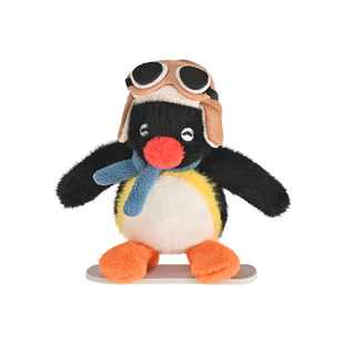 山莫pingu企鹅走冬天系列挂件可爱女生毛绒公仔小玩偶礼物包挂饰