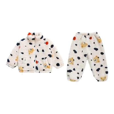 2025年冬季新款儿家居服套装