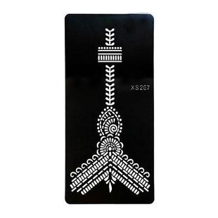 梵之语印度海娜纹身Stencils手部彩绘镂空模板ins爆款不干胶贴纸