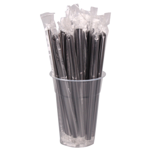 一次性吸管商用奶茶店专用粗大号单支单独包装可弯曲豆浆珍珠吸管