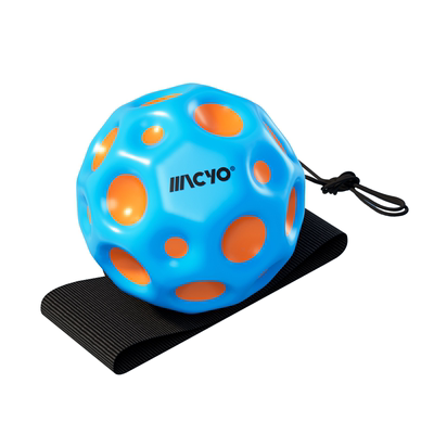 麦克羊儿童发光手腕弹力球带绳