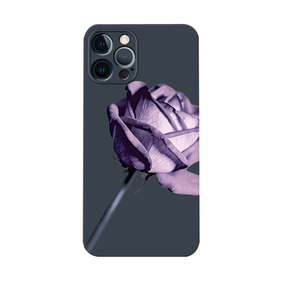 18一朶午荷苹果14手机壳iPhone13promax硅胶14磨砂软8plus简约女款11唯美12小众清新/15/16/17